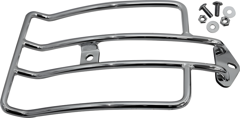 Harddrive Solo Luggage Rack - Chrome 2006-2017 Softail W/ 200mm Tire — Harley-Davidson (2006-2016)