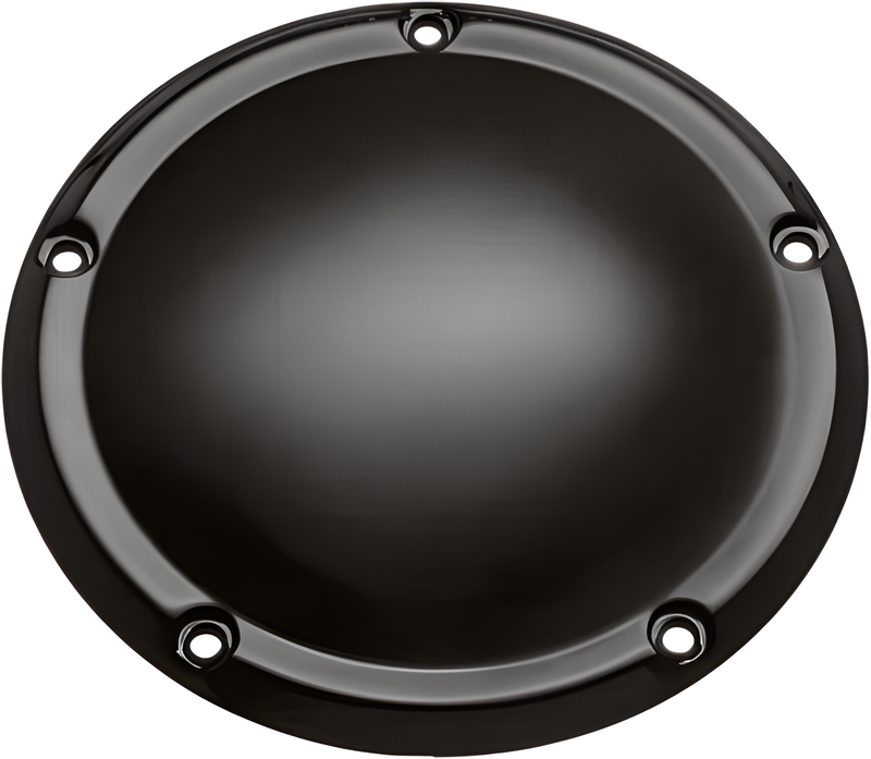 Harddrive Derby Cover - Satin Black BIG Twin 1999-2016 — Harley-Davidson Road King, Electra Glide Ultra Classic, Softail Heritage Classic (1999-2016)