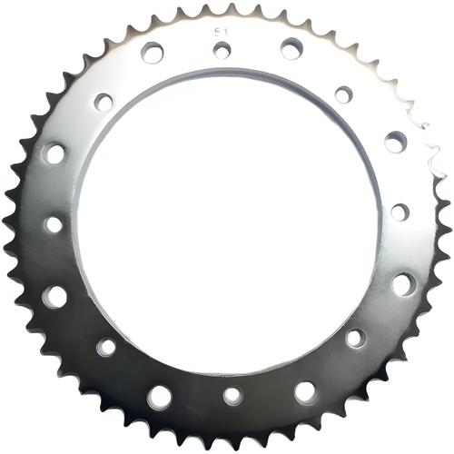 Harddrive Cush Drive Chain Conversion Kit - 51t Sprocket Silver FOR Conv KIT — Harley-Davidson (1955-2026)
