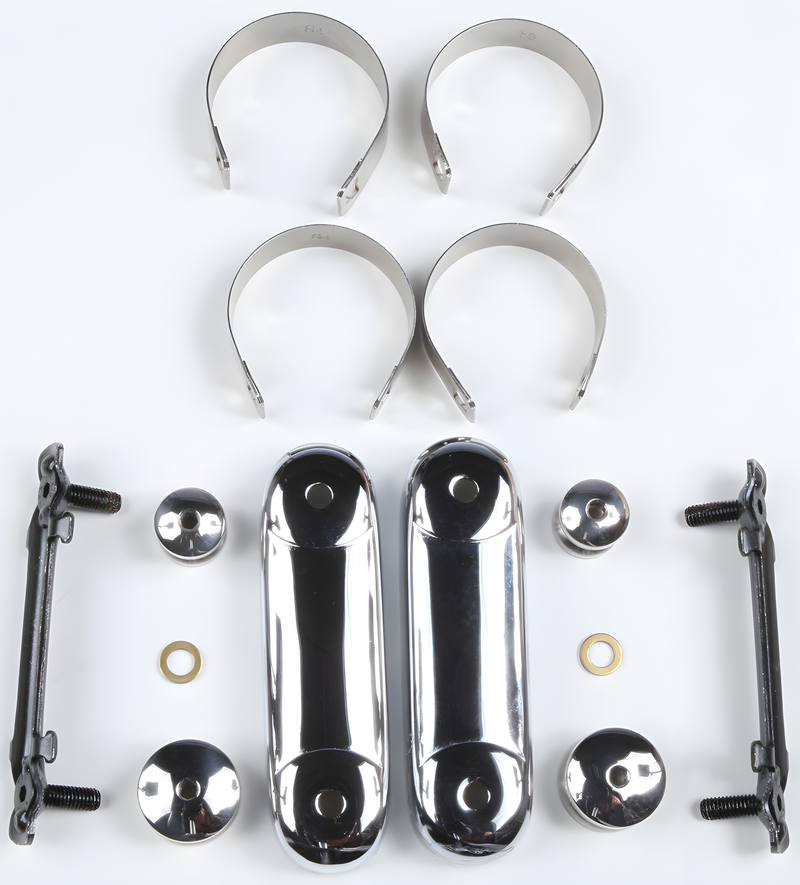 National Cycle Windshield Mount Kit - Quick Release Straight Forks — Harley-Davidson (1994-2021)