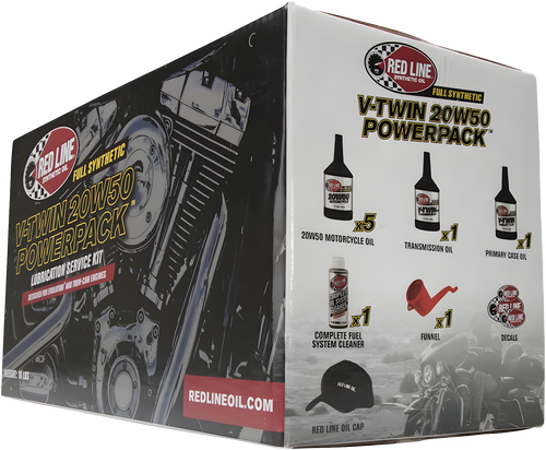 Red Line Powerpack - 20w50 OIL Change KIT