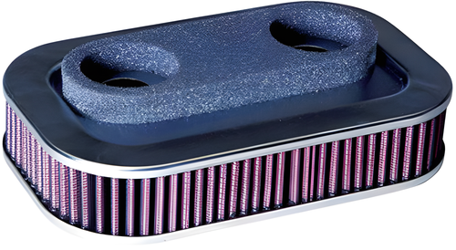 K&N High Flow Air Filter - HD-1388 Replacement — Harley-Davidson Sportster 1200, Sportster 883, Sportster 883 Hugger (1988-2003)