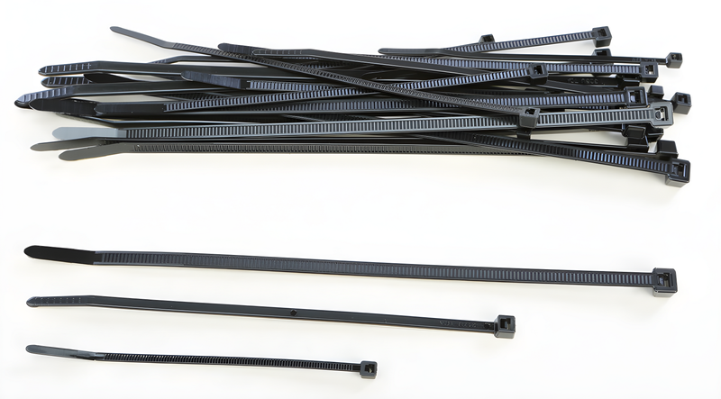 Helix Assorted Cable Ties - Black 30/PK