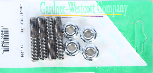 GardnerWestcott Exhaust Studs - Stud KIT 4/PK — Harley-Davidson (1985-2017)
