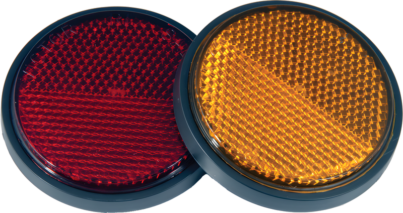 Chris Products Reflector - Stud Mount RED