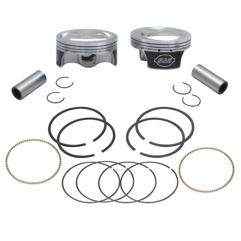 S&S Cycle Piston Ring Sets — Harley-Davidson Street Glide, Softail Fat Boy 114, Road King Special (2017-2026)