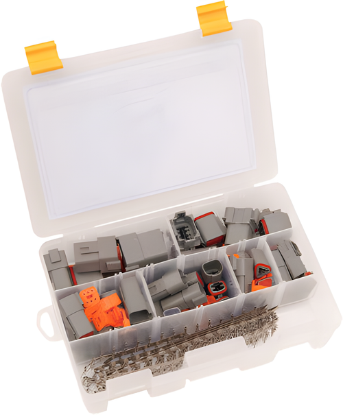 NAMZ Custom Cycle Deutsch Builders Kits - Grey Builders KIT