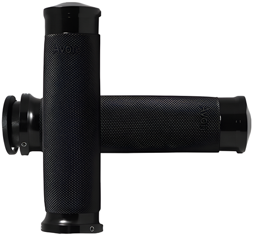 Avon Contour Grips - Black Indian Touring Models — Indian Motorcycle Chieftain, Chieftain Classic, Chieftain Dark Horse (2018)