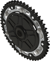 Supersprox Cushdrive 51T Conversion Sprocket - Black/Silver Harley & Indian V-Twin