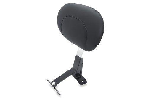 Mustang Motorcycle Backrest Black Pearls — 2008-2021 Harley-Davidson Touring