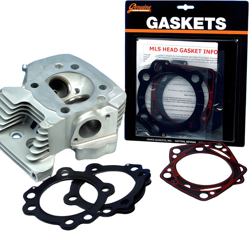 James Gaskets Cylinder Head Gasket - CYL Head MLS W/RCM Base 2/PK 16770-84-MLS — Harley-Davidson (1984-1999)