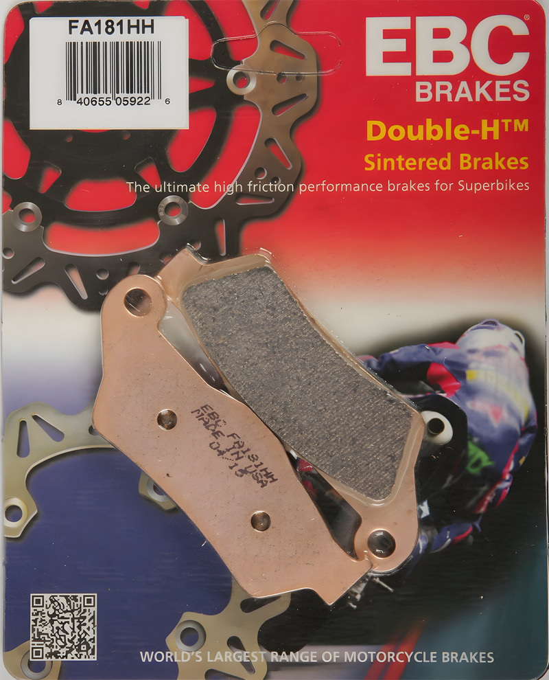 EBC Standard Brake Pads — Harley-Davidson 500 Street, 750 Street, 750A Street Rod (2016-2018)