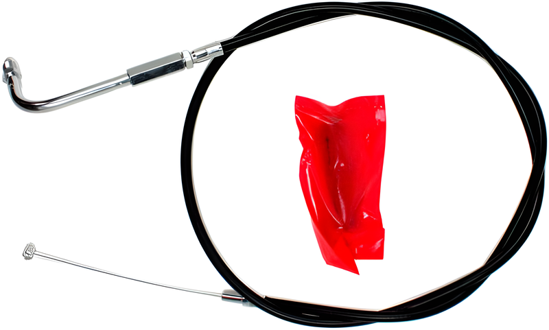 Motion Pro Black Vinyl Throttle Cable — Harley-Davidson Softail Heritage Classic, Softail Fat Boy, Low Rider Custom (1990-1995)