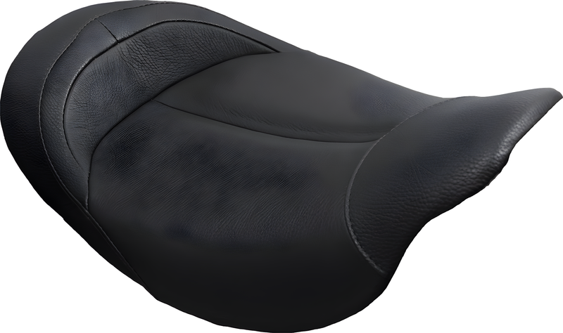 Danny Gray MinimalIST Solo Leather Seat - FLH/FLT `08-UP — Harley-Davidson Road King, Electra Glide Ultra Classic, Street Glide (2008-2018)