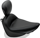 Mustang Motorcycle Solo with Driver Backrest Original — 2000-2015 Harley-Davidson Touring