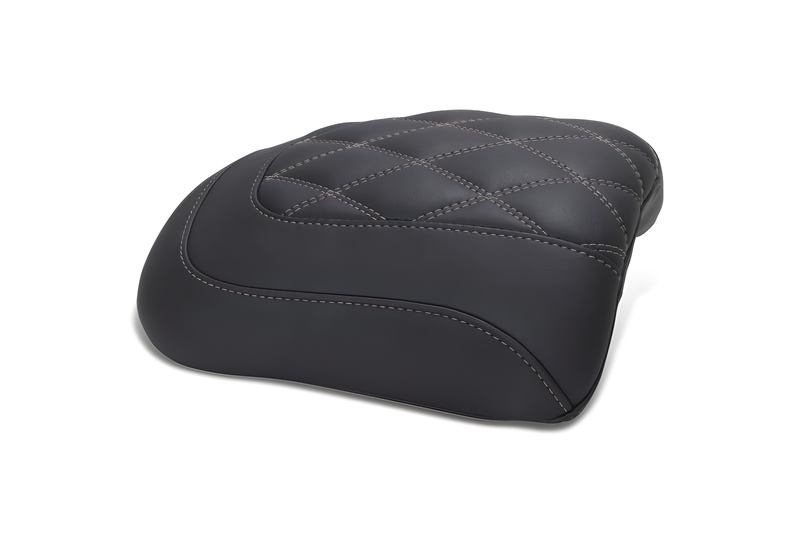 Mustang Motorcycle Double Diamond Padded Cowl Seat — 2023-2025 Harley-Davidson