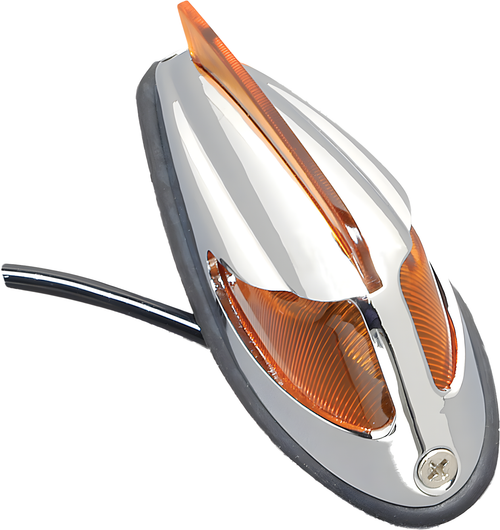 K&S Fender Light - W/FIN Amber