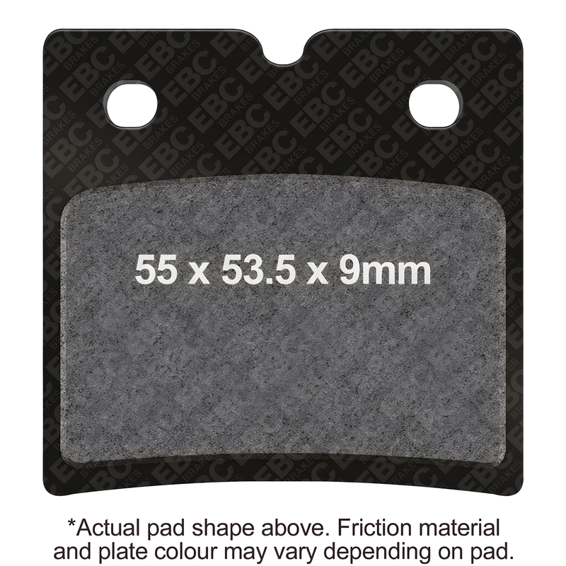 EBC Standard Brake Pads - Fa696hh Double-H Sintered — Indian Motorcycle Chief Vintage, Chief Dark Horse, Chief Classic (2009-2013)