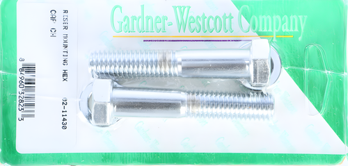 GardnerWestcott Riser Bolts - Chrome HEX CAP 1/2-13 X 2 3/4 Coarse Thread
