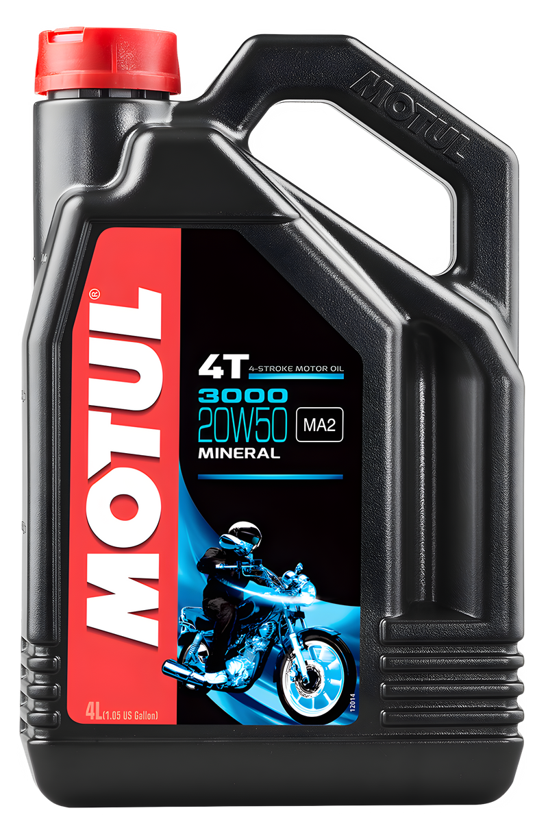 Motul 3000 4T Oil - Petroleum OIL 20w50 4l