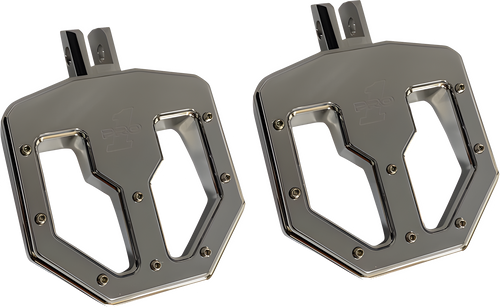 Pro One Pro Peg BMX Style - ONE M8 BMX V2 Mini Board Chrome — Harley-Davidson Street Glide, Softail Fat Boy 114, Road King Special (2017-2026)