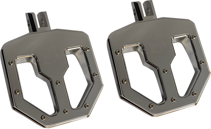 Pro One Pro Peg BMX Style - ONE M8 BMX V2 Mini Board Chrome — Harley-Davidson Street Glide, Softail Fat Boy 114, Road King Special (2017-2026)