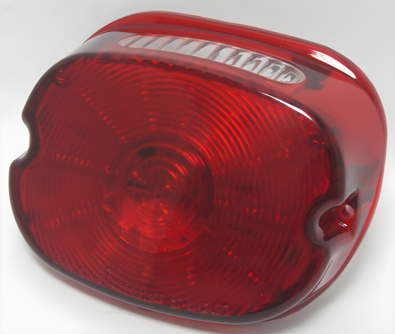 Harddrive LED Laydown Taillight - Assy 99-UP RED — Harley-Davidson Softail Heritage Classic, Softail Fat Boy, Dyna Low Rider (2003-2017)