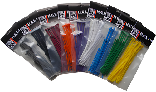 Helix 100 Pack Cable Ties - 6