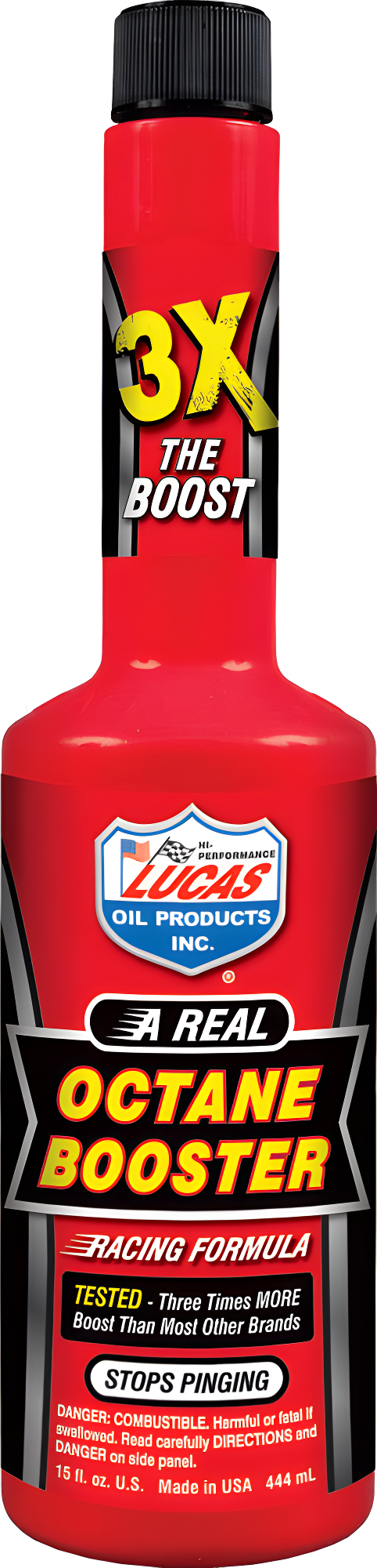 Lucas Octane Booster - 15 OZ (12/Case Sold Ea)