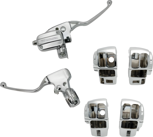 Harddrive '08-16 Handlebar Cable Clutch Style Controls - Control KIT CHR Cable… — Harley-Davidson (2008-2016)