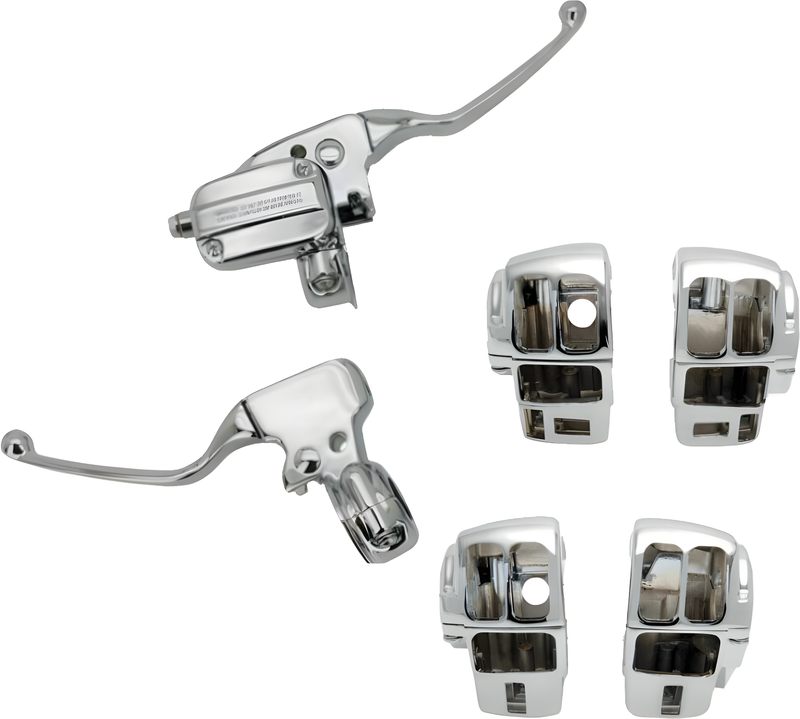 Harddrive '08-16 Handlebar Cable Clutch Style Controls - Control KIT CHR Cable… — Harley-Davidson (2008-2016)