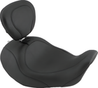 Mustang Motorcycle Solo with Driver Backrest Original — 2006-2017 Harley-Davidson Dyna Wide