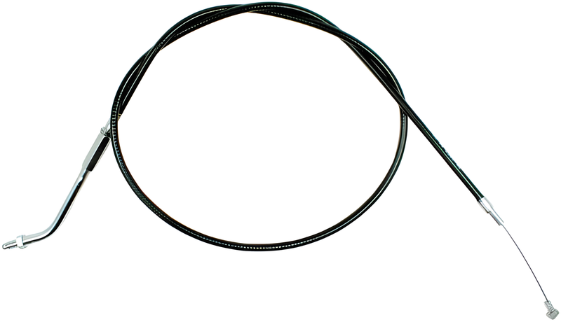 Motion Pro Black Vinyl Throttle Cable — Harley-Davidson Super Glide, Wide Glide, Softail (1981-1989)