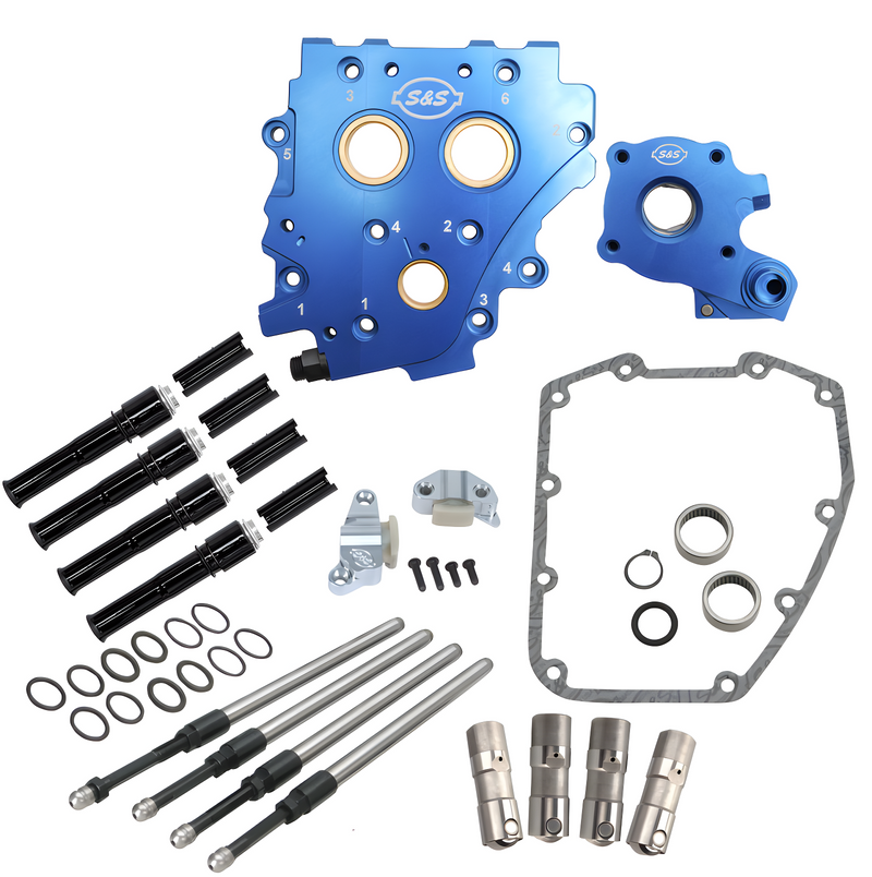 S&S Cycle Cam Chest Kits — Harley-Davidson Dyna Wide Glide, Dyna Low Rider, Dyna Super Glide (1983-2020)