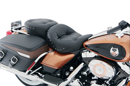 Mustang Motorcycle 1 Piece Black Pearls — 2008-2021 Harley-Davidson Street Glide 1PC