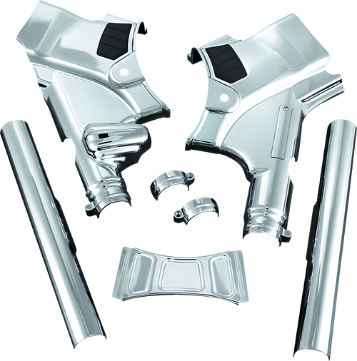 Kuryakyn Neck Covers B — 2009-2013 Harley-Davidson Touring