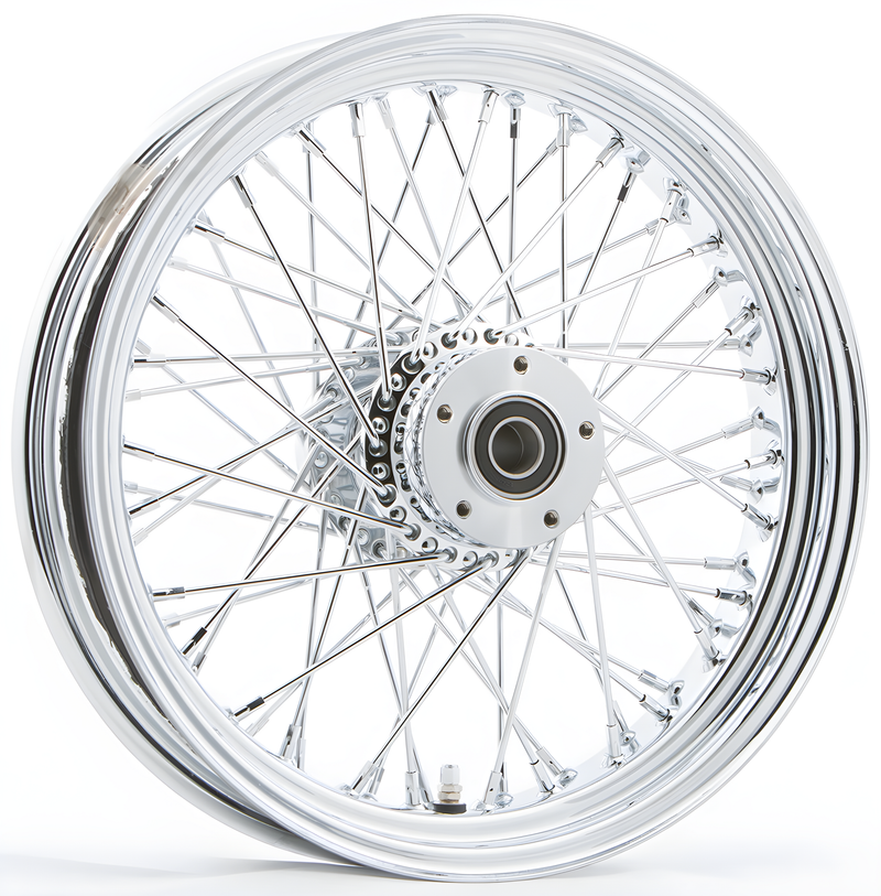 Harddrive Factory Authorized Harley-Davidson Tire - 60-SPK Chrome 16x3.5 BT/XL-… — Harley-Davidson (1955-2026)