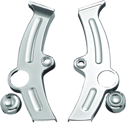 Kuryakyn Frame Covers C — 2000-2007 Harley-Davidson Softail Chrome