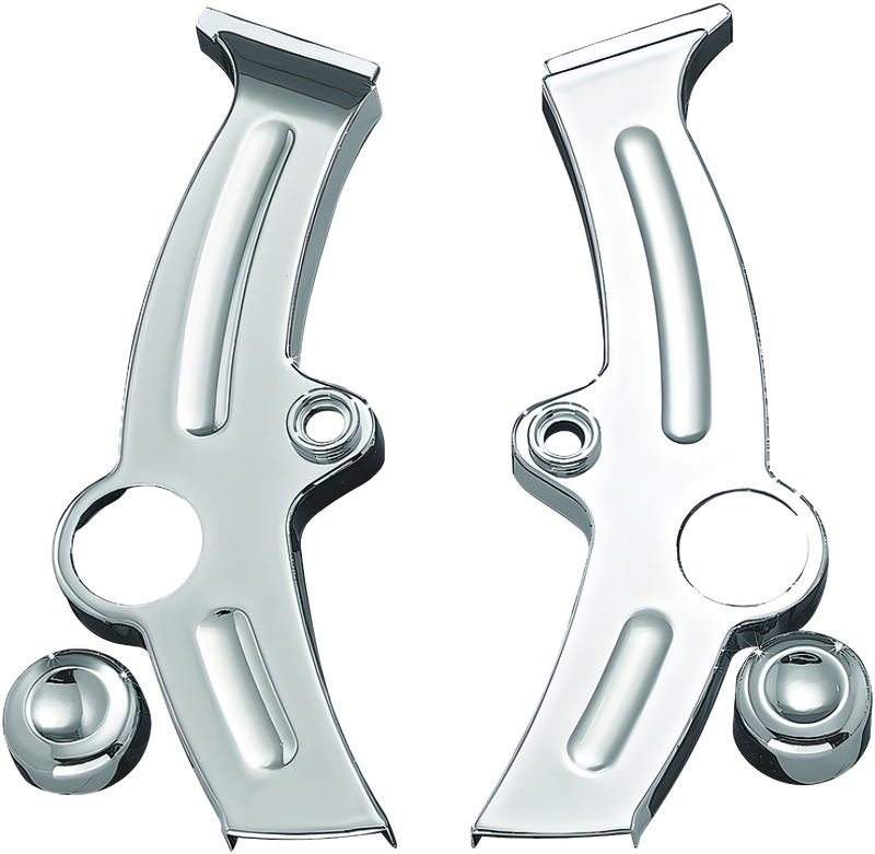 Kuryakyn Frame Covers C — 2000-2007 Harley-Davidson Softail Chrome