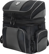Nelson-Rigg Route 1 Getaway 32L Expandable Bag - Black Harley & Indian V-Twin