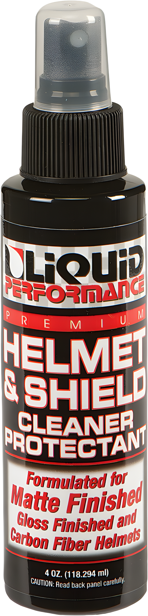Liquid Performance Helmet & Shield Cleaner - Protectant 4 OZ