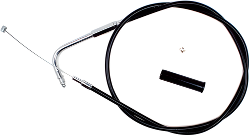 Motion Pro Black Vinyl Throttle Cable — Harley-Davidson Softail Heritage Classic, Softail Fat Boy, Dyna Super Glide (1996-2016)
