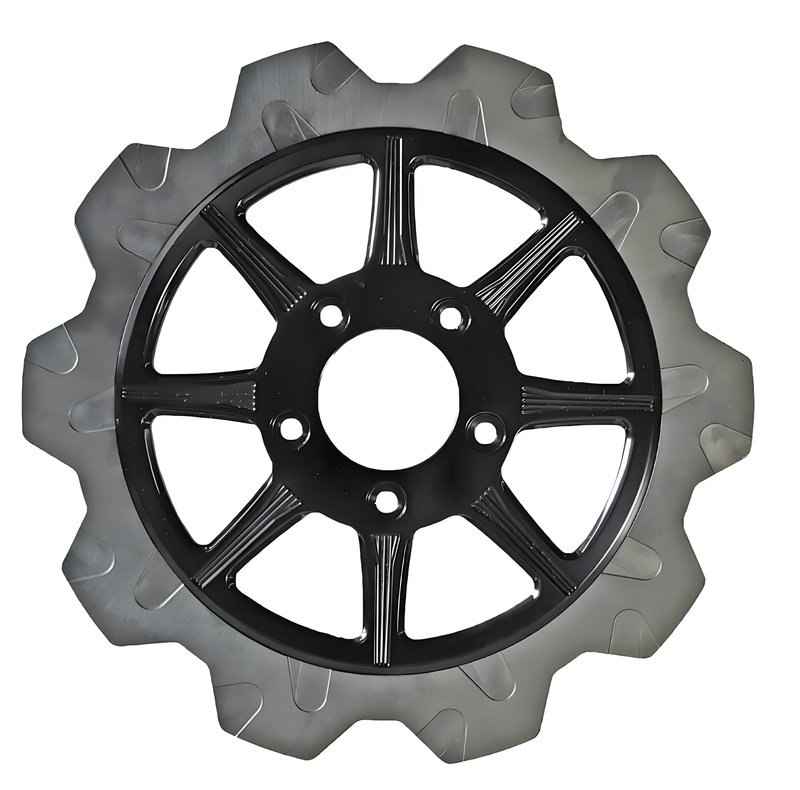 Lyndall Brakes Rotor Crwn Phoenix 11.5 Blk Fr Ont - Front Rotor Black 11.5