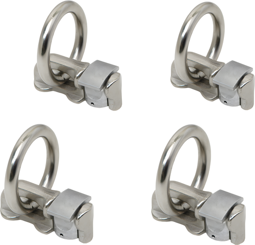 Powertye Optional Aero Track Connectors - H-D 4/PK