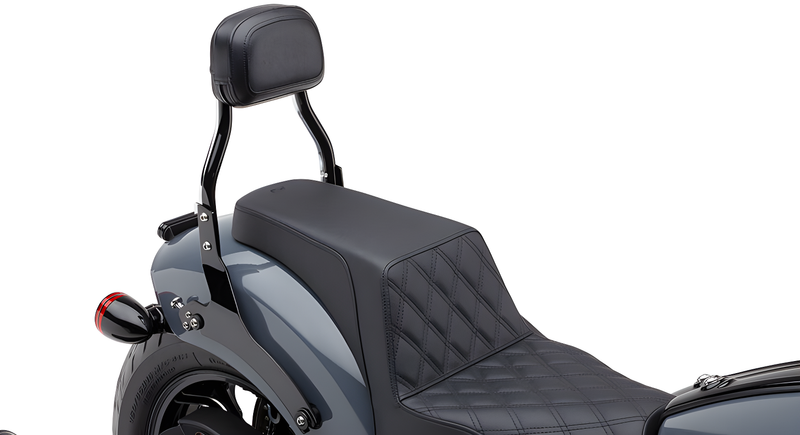 Cobra Detach Backrest Mini - Black Chief 2022-2025 — Indian Motorcycle Chief (2022-2024)