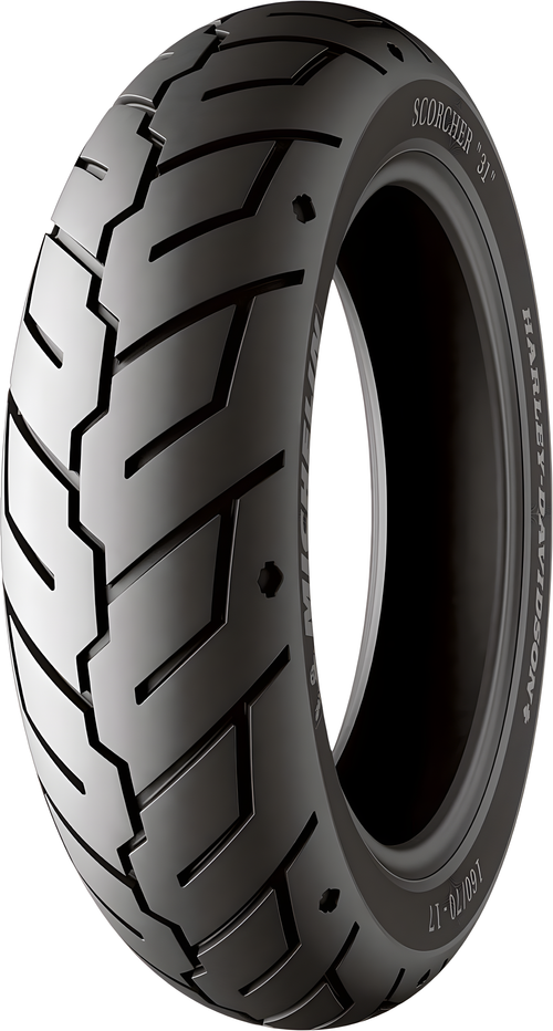 Michelin Scorcher 31 Tire - Rear 180/70b16 77h Belted Bias TL — Harley-Davidson (1955-2026)