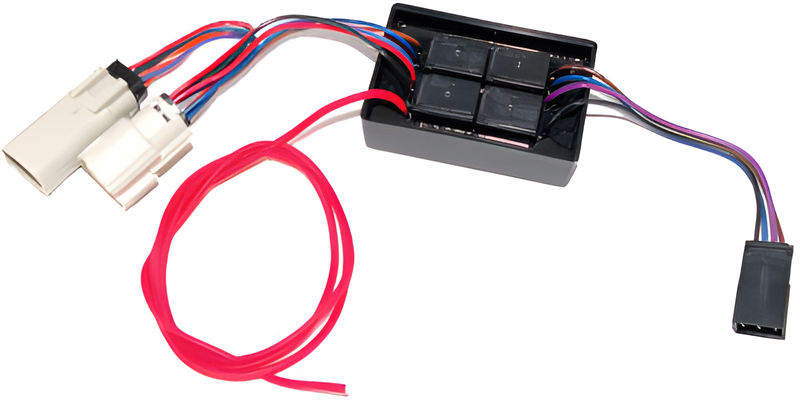 NAMZ Custom Cycle Namz Trailer Isolators - 4-Wire Trlr Isltr 8-PIN Molex Grey 1…