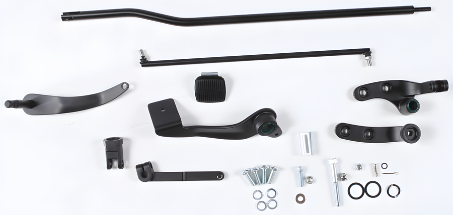 Harddrive Forward Control Kit - Black - Harley Dyna 2006-2017