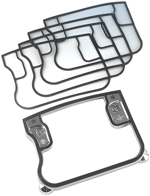 James Gaskets Big Twin Rocker Box Assembly Gasket - Cover Upper Rubber Late 5/P… — Harley-Davidson (1992-1999)