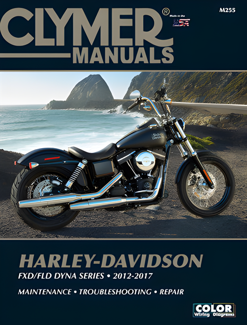 Clymer Repair Manual - H-D Dyna — Harley-Davidson Dyna Wide Glide, Dyna Low Rider, Dyna Super Glide (1983-2020)